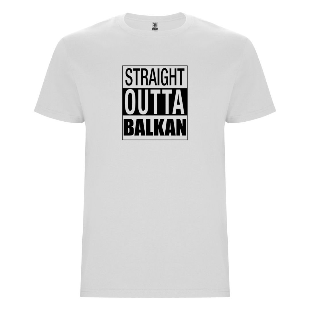 STRAIGHT OUTTA BALKAN  - Тениска